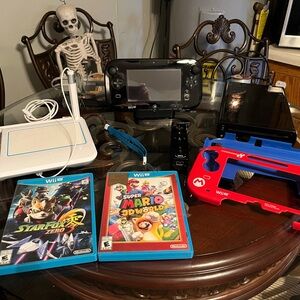 Nintendo Wii U Console Set - Black and Blue